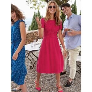 Boden Pink Midi Dress